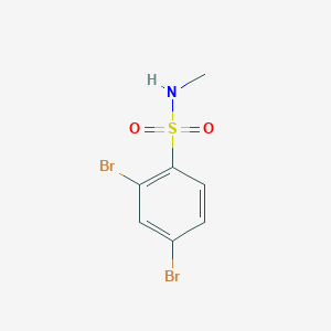 2,4-Dibromo-N-methylbenzene-1-sulfonamide