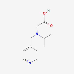 molecular formula C11H16N2O2 B7866777 (Isopropyl-pyridin-4-ylmethyl-amino)-acetic acid 