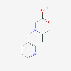 (Isopropyl-pyridin-3-ylmethyl-amino)-acetic acid