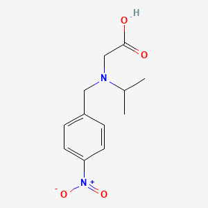 molecular formula C12H16N2O4 B7866813 [Isopropyl-(4-nitro-benzyl)-amino]-acetic acid 