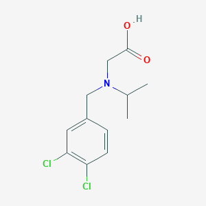 molecular formula C12H15Cl2NO2 B7866822 [(3,4-Dichloro-benzyl)-isopropyl-amino]-acetic acid 