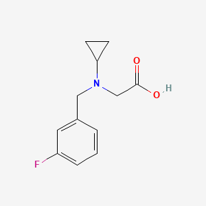 [Cyclopropyl-(3-fluoro-benzyl)-amino]-acetic acid