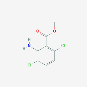 molecular formula C8H7Cl2NO2 B7866931 Methyl 2-amino-3,6-dichlorobenzoate 