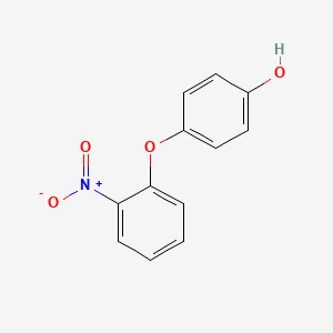 molecular formula C12H9NO4 B7867051 4-(2-Nitrophenoxy)phenol 