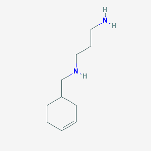 molecular formula C10H20N2 B7867103 N1-Cyclohex-3-enylmethyl-propane-1,3-diamine 