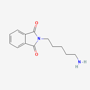 molecular formula C13H16N2O2 B7867186 2-(5-Aminopentyl)isoindole-1,3-dione 