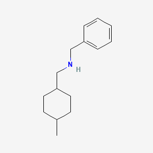 molecular formula C15H23N B7867190 N-benzyl-1-(4-methylcyclohexyl)methanamine 