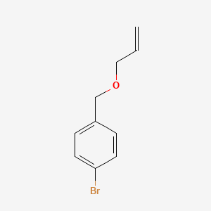 molecular formula C10H11BrO B7867230 Allyl-(4-bromobenzyl)ether 