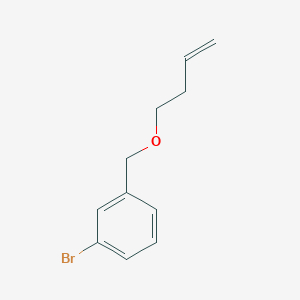 molecular formula C11H13BrO B7867233 3-Bromobenzyl-(3-butene)ether 