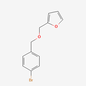 molecular formula C12H11BrO2 B7867249 4-Bromobenzyl furfuryl ether 