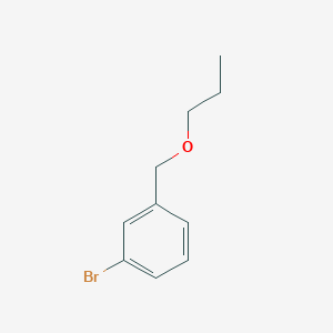 molecular formula C10H13BrO B7867267 3-溴-丙氧甲基-苯 