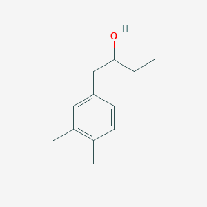 molecular formula C12H18O B7867354 1-(3,4-Dimethylphenyl)-2-butanol 