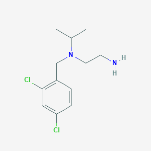 molecular formula C12H18Cl2N2 B7867387 N*1*-(2,4-Dichloro-benzyl)-N*1*-isopropyl-ethane-1,2-diamine 