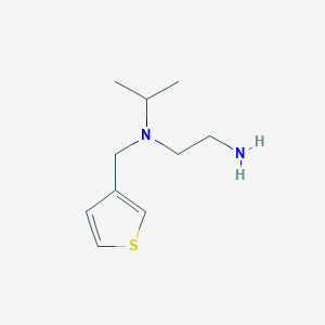 molecular formula C10H18N2S B7867393 N*1*-Isopropyl-N*1*-thiophen-3-ylmethyl-ethane-1,2-diamine 