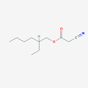 molecular formula C11H19NO2 B078674 2-乙基己基氰基乙酸酯 CAS No. 13361-34-7
