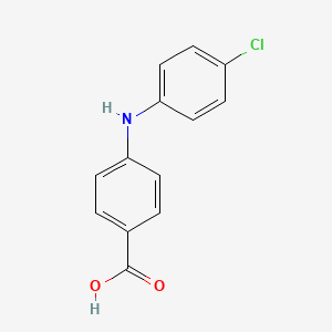 4-((4-Chlorophenyl)amino)benzoic acid