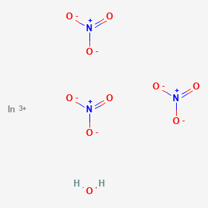 molecular formula H2InN3O10 B078677 硝酸铟(III)水合物 CAS No. 13465-14-0