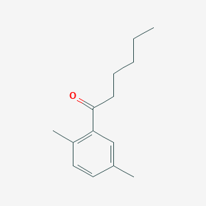 1-(2,5-Dimethylphenyl)hexan-1-one