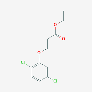 molecular formula C11H12Cl2O3 B7867850 Ethyl 3-(2,5-dichloro-phenoxy)propanoate 