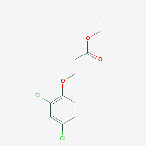 molecular formula C11H12Cl2O3 B7867860 Ethyl 3-(2,4-dichloro-phenoxy)propanoate 