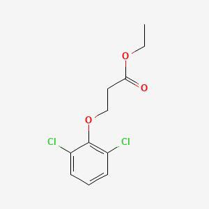 molecular formula C11H12Cl2O3 B7867896 Ethyl 3-(2,6-dichloro-phenoxy)propanoate 