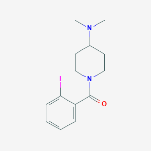 (4-(Dimethylamino)piperidin-1-yl)(2-iodophenyl)methanone