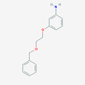 3-[2-(Benzyloxy)ethoxy]aniline