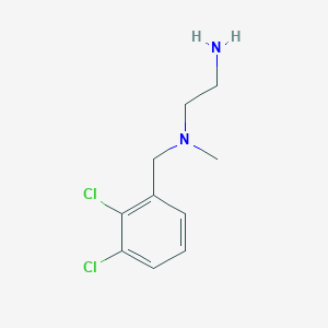 molecular formula C10H14Cl2N2 B7867989 N*1*-(2,3-Dichloro-benzyl)-N*1*-methyl-ethane-1,2-diamine 