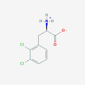 (2R)-2-azaniumyl-3-(2,3-dichlorophenyl)propanoate