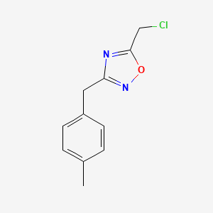 5-(Chloromethyl)-3-(4-methylbenzyl)-1,2,4-oxadiazole