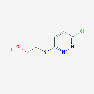 1-[(6-Chloropyridazin-3-yl)-methylamino]propan-2-ol