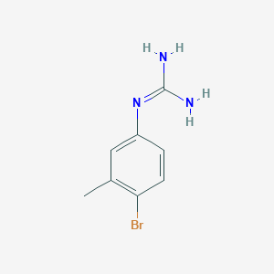 1-(4-Bromo-3-methylphenyl)guanidine
