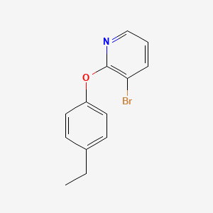 3-Bromo-2-(4-ethylphenoxy)pyridine