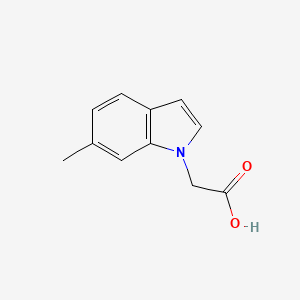 molecular formula C11H11NO2 B7868507 6-Methyl-indole-1-acetic acid 