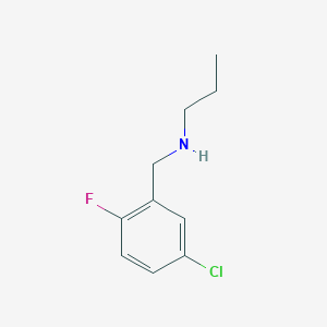 N-(5-Chloro-2-fluorobenzyl)propan-1-amine
