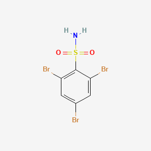 molecular formula C6H4Br3NO2S B7868568 2,4,6-Tribromobenzenesulfonamide 