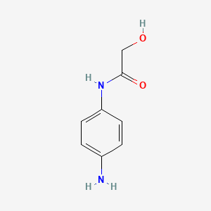 molecular formula C8H10N2O2 B7868577 N-(4-aminophenyl)-2-hydroxyacetamide 