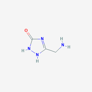 molecular formula C3H6N4O B7868620 CID 134172 