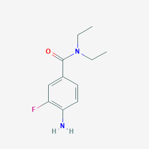 4-amino-N,N-diethyl-3-fluorobenzamide