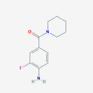 (4-Amino-3-fluorophenyl)(piperidin-1-yl)methanone