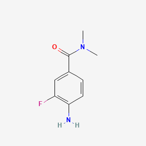 4-amino-3-fluoro-N,N-dimethylbenzamide