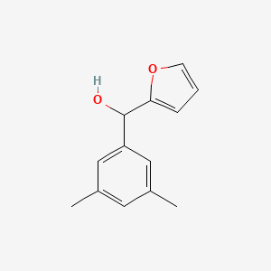 molecular formula C13H14O2 B7868772 (3,5-Dimethylphenyl)(furan-2-yl)methanol 