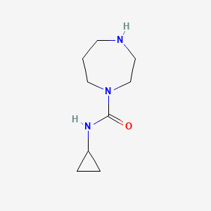N-cyclopropyl-1,4-diazepane-1-carboxamide