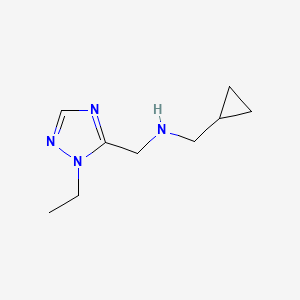 (cyclopropylmethyl)[(1-ethyl-1H-1,2,4-triazol-5-yl)methyl]amine