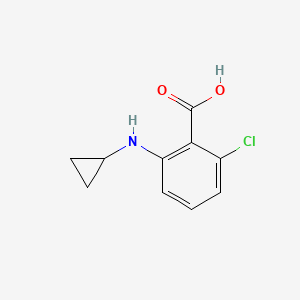 2-Chloro-6-(cyclopropylamino)benzoic acid