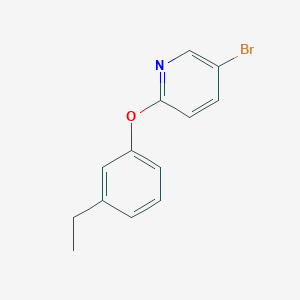 5-Bromo-2-(3-ethylphenoxy)pyridine