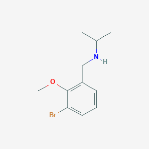 N-(3-Bromo-2-methoxybenzyl)propan-2-amine