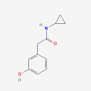 N-cyclopropyl-2-(3-hydroxyphenyl)acetamide