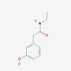 molecular formula C10H13NO2 B7869023 N-ethyl-2-(3-hydroxyphenyl)acetamide 
