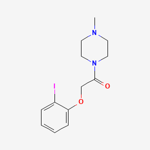 2-(2-Iodophenoxy)-1-(4-methylpiperazin-1-yl)ethanone